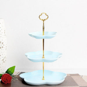 Sweet Flora Three-layer Dessert Stand - Sweet Flora Three-layer Dessert Stand