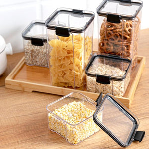 Transparent Air-tight Square Storage Box - Transparent Air-tight Square Storage Box