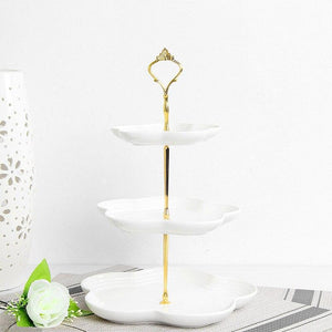 Sweet Flora Three-layer Dessert Stand - Sweet Flora Three-layer Dessert Stand