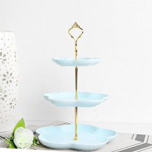 Load image into Gallery viewer, Sweet Flora Three-layer Dessert Stand - Sweet Flora Three-layer Dessert Stand
