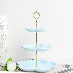 Sweet Flora Three-layer Dessert Stand - Sweet Flora Three-layer Dessert Stand