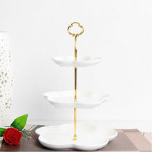 Load image into Gallery viewer, Sweet Flora Three-layer Dessert Stand - Sweet Flora Three-layer Dessert Stand
