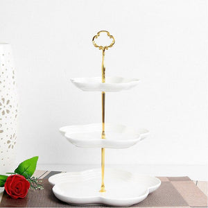 Sweet Flora Three-layer Dessert Stand - Sweet Flora Three-layer Dessert Stand