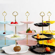 Load image into Gallery viewer, Sweet Flora Three-layer Dessert Stand - Sweet Flora Three-layer Dessert Stand
