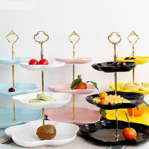 Sweet Flora Three-layer Dessert Stand - Sweet Flora Three-layer Dessert Stand