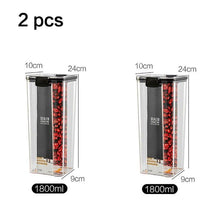 Load image into Gallery viewer, Transparent Air-tight Square Storage Box - Transparent Air-tight Square Storage Box
