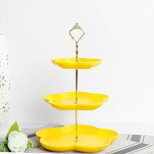 Sweet Flora Three-layer Dessert Stand - Sweet Flora Three-layer Dessert Stand