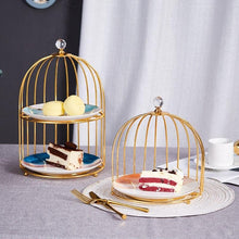 Load image into Gallery viewer, Bird Cage Cake Stand - Bird Cage Cake Stand
