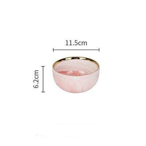 Pink Luxury Ceramic Bowls and Dishes - Pink Luxury Ceramic Bowls and Dishes