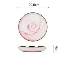 Load image into Gallery viewer, Pink Luxury Ceramic Bowls and Dishes - Pink Luxury Ceramic Bowls and Dishes
