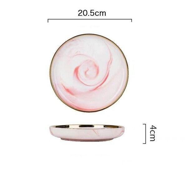 Pink Luxury Ceramic Bowls and Dishes - Pink Luxury Ceramic Bowls and Dishes