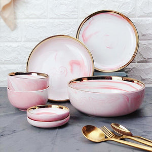 Pink Luxury Ceramic Bowls and Dishes - Pink Luxury Ceramic Bowls and Dishes