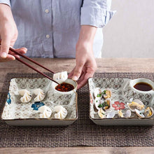 Load image into Gallery viewer, Floral Dumplings Bowl - Floral Dumplings Bowl
