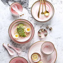 Load image into Gallery viewer, Pink Luxury Ceramic Bowls and Dishes - Pink Luxury Ceramic Bowls and Dishes
