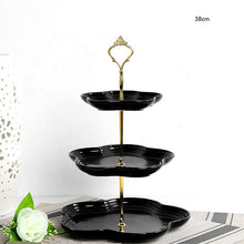 Load image into Gallery viewer, Sweet Flora Three-layer Dessert Stand - Sweet Flora Three-layer Dessert Stand
