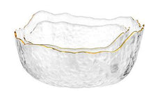 Load image into Gallery viewer, Gold Rim Glass Bowl - Gold Rim Glass Bowl
