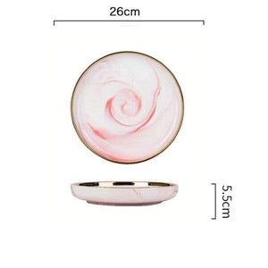 Pink Luxury Ceramic Bowls and Dishes - Pink Luxury Ceramic Bowls and Dishes