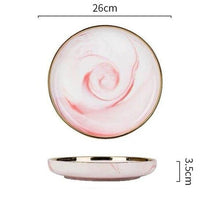 Load image into Gallery viewer, Pink Luxury Ceramic Bowls and Dishes - Pink Luxury Ceramic Bowls and Dishes
