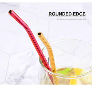 Spiral Pattern Straw Spoon - Spiral Pattern Straw Spoon