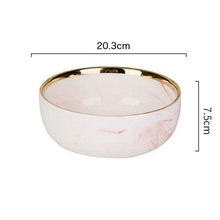 Load image into Gallery viewer, Pink Luxury Ceramic Bowls and Dishes - Pink Luxury Ceramic Bowls and Dishes
