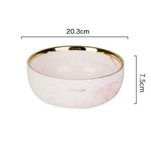 Pink Luxury Ceramic Bowls and Dishes - Pink Luxury Ceramic Bowls and Dishes