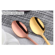 Load image into Gallery viewer, Classic Stainless Steel TeaSpoon (2 Pcs)
