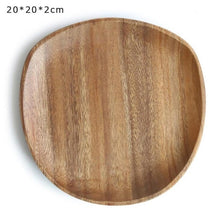 Load image into Gallery viewer, Irregular Oval Wooden Platter
