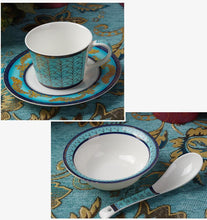 Load image into Gallery viewer, Monkshood Luxury Ceramic Dinnerware
