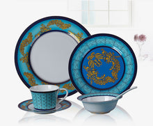 Load image into Gallery viewer, Monkshood Luxury Ceramic Dinnerware
