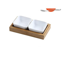 Load image into Gallery viewer, Ceramic Grid Fruit Bowls Platter - Ceramic Grid Fruit Bowls Platter
