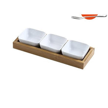 Load image into Gallery viewer, Ceramic Grid Fruit Bowls Platter - Ceramic Grid Fruit Bowls Platter
