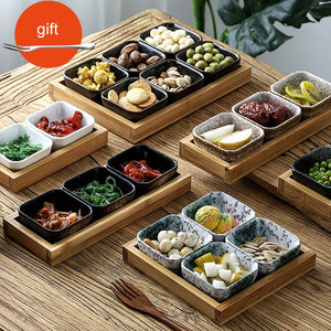 Snacks Bowls with Serving Tray