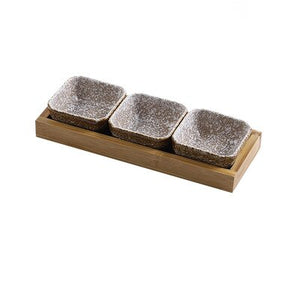 Snacks Bowls with Serving Tray