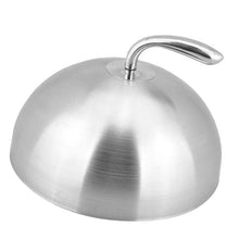 Load image into Gallery viewer, Stainless Steel Cloche Food Cover Dome
