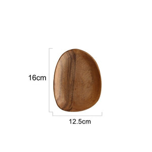 Whole Wooden Plates (5 pc)