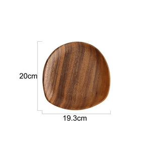 Whole Wooden Plates (5 pc)