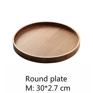 Round/oval/rectangular Serving wooden Tray