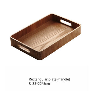 Round/oval/rectangular Serving wooden Tray