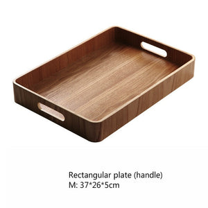 Round/oval/rectangular Serving wooden Tray