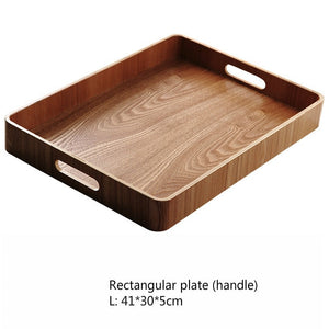 Round/oval/rectangular Serving wooden Tray