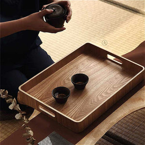 Round/oval/rectangular Serving wooden Tray