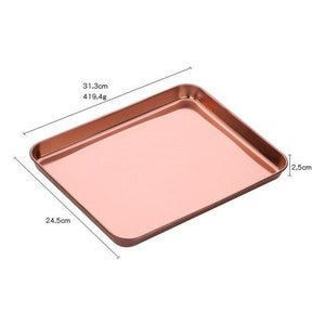 Classic Stainless Steel Serving Tray - Classic Stainless Steel Serving Tray