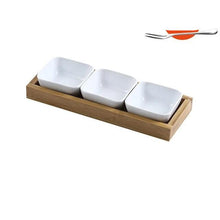 Load image into Gallery viewer, Japanese Grid Small Dish with snack Tray
